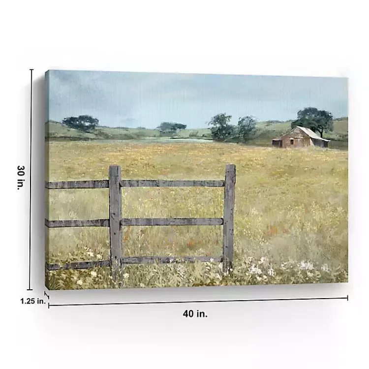Kirklands Home Sweet Meadow Giclee Canvas Art Print Multi Discount