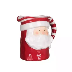 Christmas Dining & Entertaining>Kirklands Home Sweet Santa Claus Dolomite Christmas Pitcher