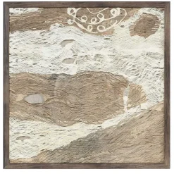 Kirklands Home Swept Away I Shadowbox Wall Plaque Outlet