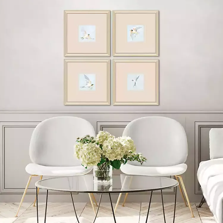 Kirklands Home Swift Birds Framed Art Prints, Set of 4 Sale