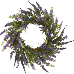 Wreaths>Kirklands Home Swirled Lavender and Greenery Wreath