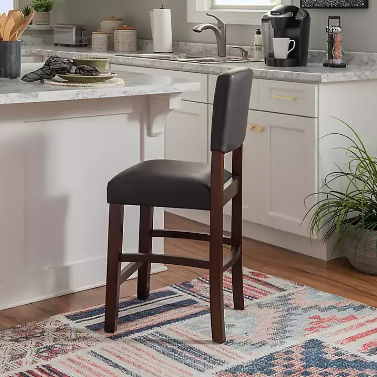 Kirklands Home Sydney Espresso Counter Stool Brown Online