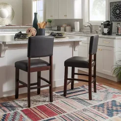 Kirklands Home Sydney Espresso Counter Stool Brown Online