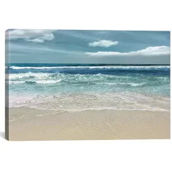 Kirklands Home Symphony of the Sea Giclee Canvas Art Print, 26x18 Blue Online