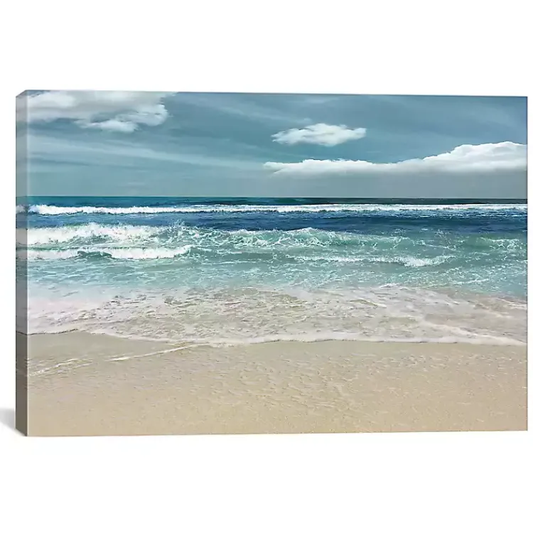 Kirklands Home Symphony of the Sea Giclee Canvas Art Print, 26x18 Blue Online