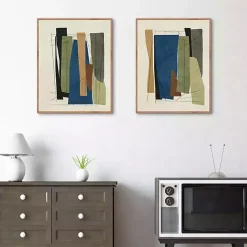 Kirklands Home Synch Abstract 2-pc. Framed Canvas Art Set Best