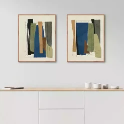 Kirklands Home Synch Abstract 2-pc. Framed Canvas Art Set Best