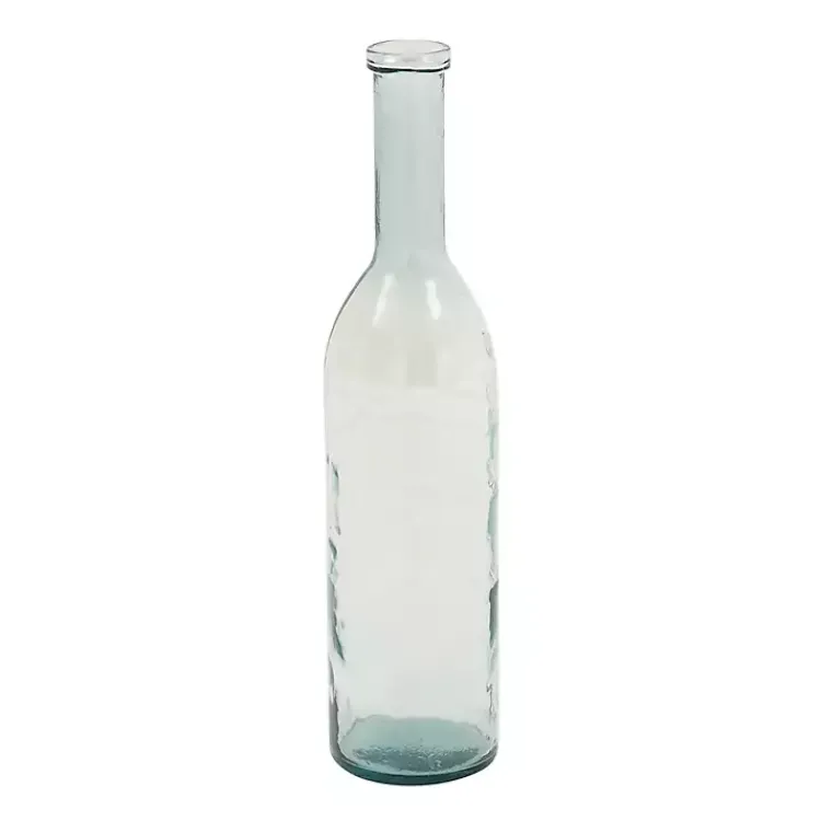 Vases>Kirklands Home Tall Farmhouse Glass Bottle Vase, 30 in.