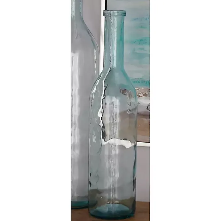 Vases>Kirklands Home Tall Farmhouse Glass Bottle Vase, 30 in.