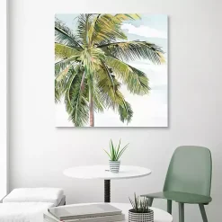 Kirklands Home Tall Palm Canvas Art Print, 35x35 in. New