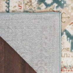 Kirklands Home Talula Teal Bohemian Vintage Area Rug, 5x7 Online