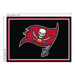 Kirklands Home Tampa Bay Buccaneers Area Rug, 3x4 Sale