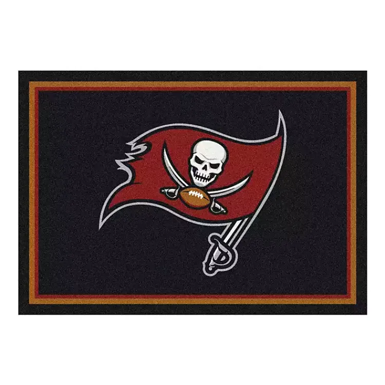 Kirklands Home Tampa Bay Buccaneers Area Rug, 4x6 Clearance