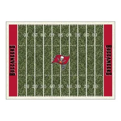 Kirklands Home Tampa Bay Buccaneers Home Field Area Rug, 6x8 Outlet