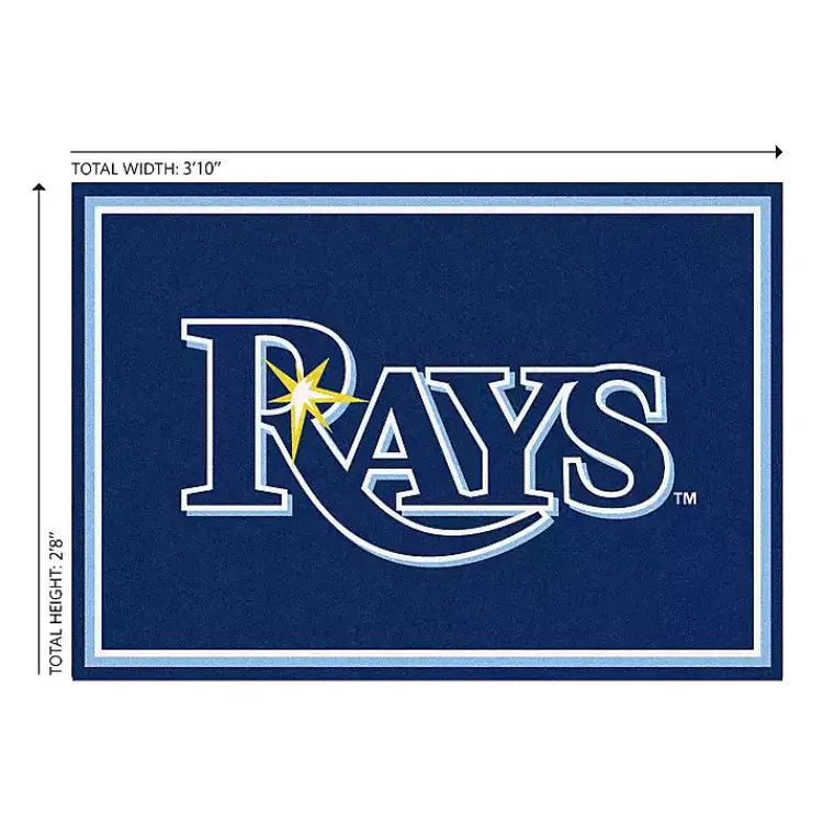 Kirklands Home Tampa Bay Devil Rays Spirit Rug, 3x4 Blue Discount