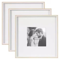 Kirklands Home Tan & White Gibson 3-pc. Gallery Wall Frame Set