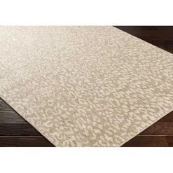 Kirklands Home Tan Amur Outdoor Rug, 5x7