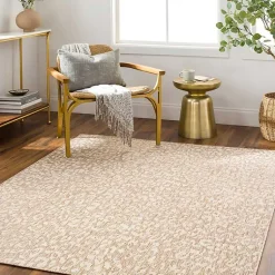 Kirklands Home Tan Amur Outdoor Rug, 7x10 Outlet