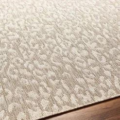Kirklands Home Tan Amur Outdoor Rug, 7x10 Outlet