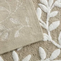 Kirklands Home Tan Botanical Cotton Bath Mat, 60 in. Online