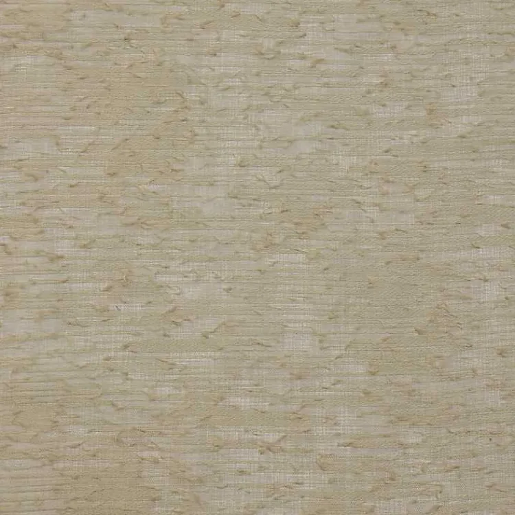 Kirklands Home Boucle Sheer Single Curtain Panel, 63 in. Tan Online