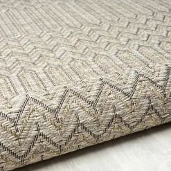 Kirklands Home Chevron Indoor/Outdoor Area Rug, 5x7 Tan Hot