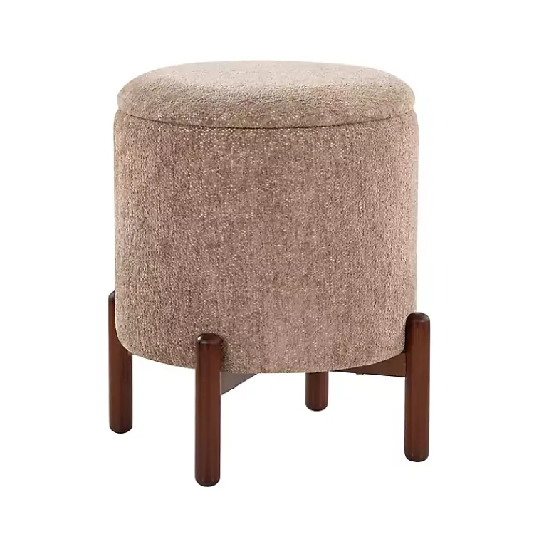 Kirklands Home Daniella Storage Ottoman Tan Best