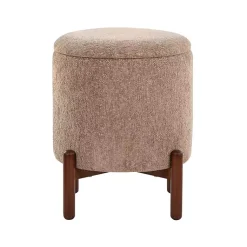 Kirklands Home Daniella Storage Ottoman Tan Best