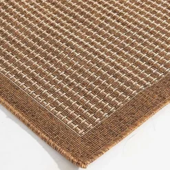 Kirklands Home Gather Indoor/Outdoor Area Rug, 5x7 Tan Sale