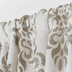 Kirklands Home Nagano Linen Curtain Panel Set, 96 in. Tan New