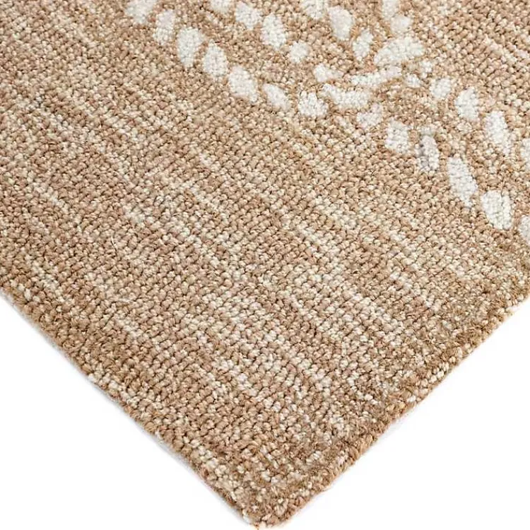 Kirklands Home Nautical Rope Indoor/Outdoor Area Rug, 2x3 Tan Discount