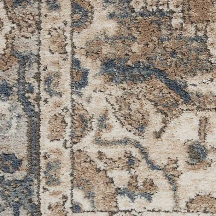 Kirklands Home Tan Navaro Medallion Round Area Rug, 5 ft. Sale