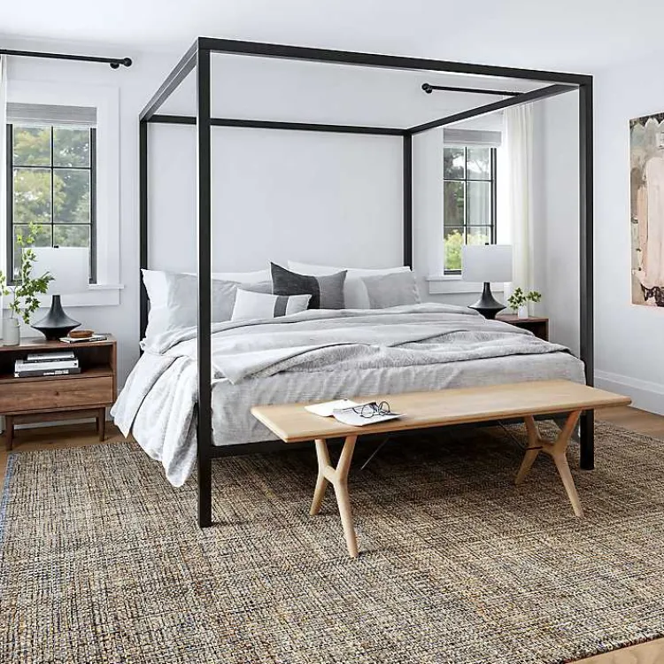 Kirklands Home Nona Emily Henderson x RugsUSA Area Rug, 6x9 Tan Clearance