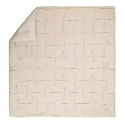 Kirklands Home Riley Pleated 3-pc. Full/Queen Comforter Set Tan Discount