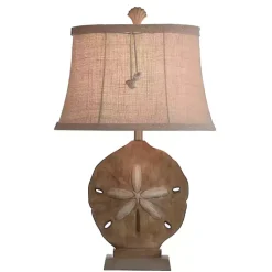 Kirklands Home Sand Dollar Table Lamp Tan Online