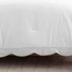 Kirklands Home Tan Scalloped Edge 3-pc. King Comforter Set Discount