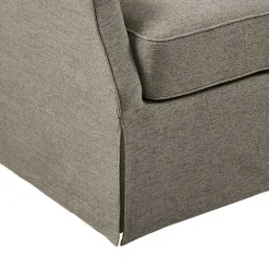Kirklands Home Skirted Swivel Martha Stewart Accent Chair Tan Best