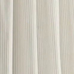 Kirklands Home Tan Stripe Ruffled Curtain Panel Set, 84 in.