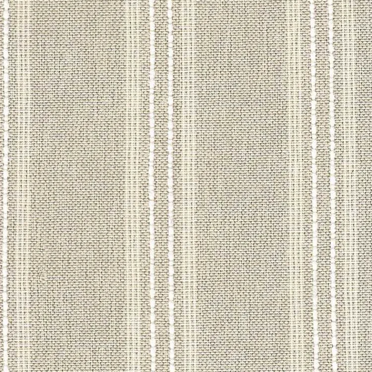 Kirklands Home Tan Striped Upholstered Wood Frame Armchair Outlet