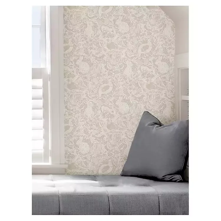 Kirklands Home Tan Terrene Peel and Stick Wallpaper Outlet