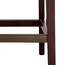 Kirklands Home Tufted Upholstered Wood Counter Stool Tan Discount