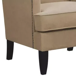 Kirklands Home Upholstered Colton Accent Chair Tan Online