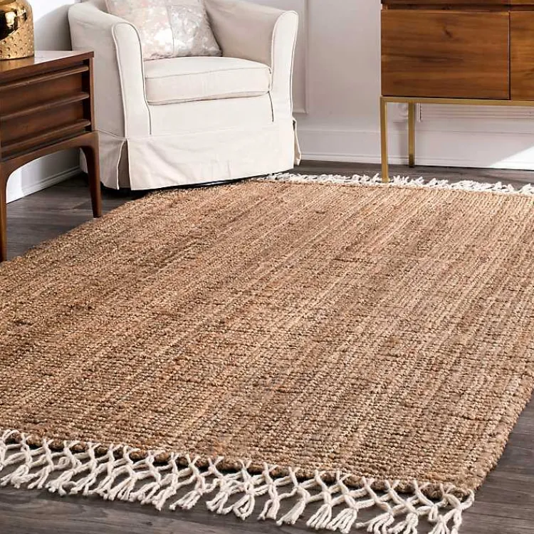 Kirklands Home Woven Reese Area Rug, 5x8 Tan Discount