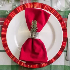 Christmas Dining & Entertaining>Kirklands Home Tango Buffet Napkins, Set of 12 Red