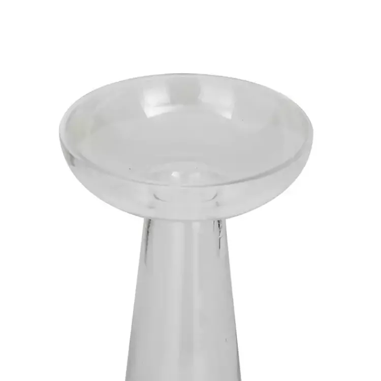Candle Holders>Kirklands Home Tapered Glass Pillar Candle Holders, Set of 3 Clear