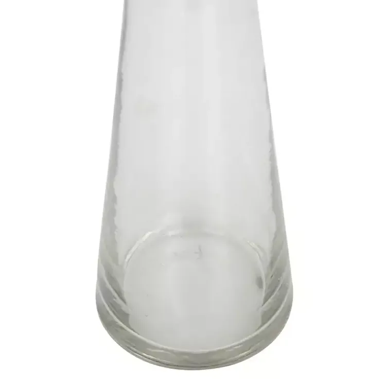 Candle Holders>Kirklands Home Tapered Glass Pillar Candle Holders, Set of 3 Clear