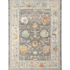 Kirklands Home Taupe Bohemian Area Rug, 5x8 Gray Hot
