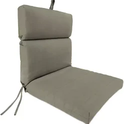 Kirklands Home Taupe Canvas French Edge Outdoor Chair Cushion Tan Online