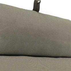 Kirklands Home Taupe Canvas French Edge Outdoor Chaise Cushion Tan Hot
