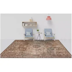 Kirklands Home Taupe Eaton Transitional Area Rug, 6x8 Online